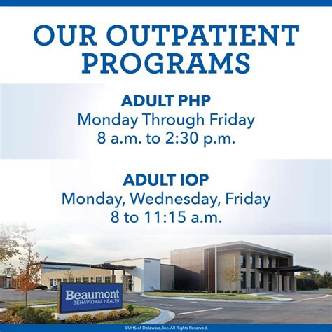 Did you know we offer two different outpatient programs for adults: a ...