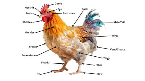 A Cluck-tastic Guide: Understanding the Parts of a Chicken
