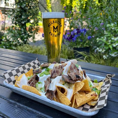 PDX--->PHL Cheesesteak Nachos at Migration Brewing in Portland, OR ...