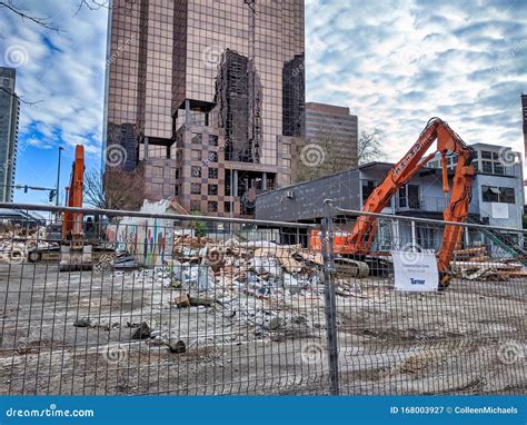 View Of Turner Construction Project At 555 108th Avenue NE In Downtown ...