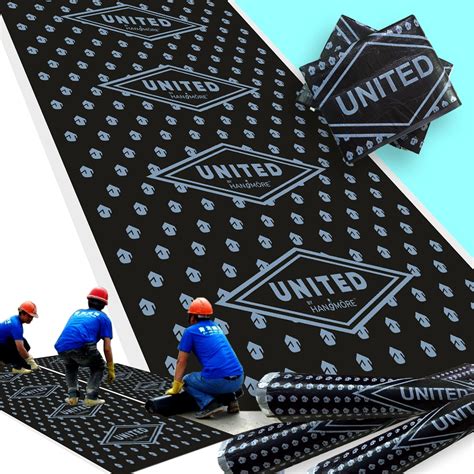 HANgMORE® | UNITED 3 Meter Length Black Tar Felt Sheet For Roofs ...