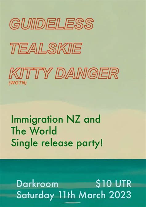 Guideless Single Release Party w/ Tealskie And Kitty Danger, darkroom ...