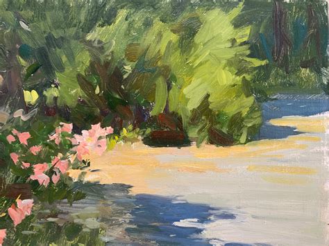 Marc Dalessio - "Belladonnas" contemporary oil painting, wildflowers, nightshades, sunlight For ...