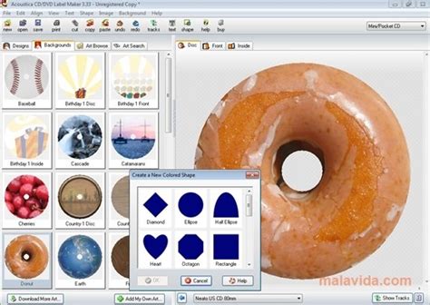 Download Acoustica CD/DVD Label Maker 3.40 - Baixar para PC Grátis