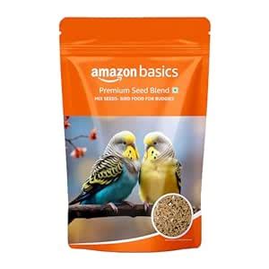 Amazon Basics Mix Seed Bird Food for Budgies | 1 Kg | 100% Natural ...