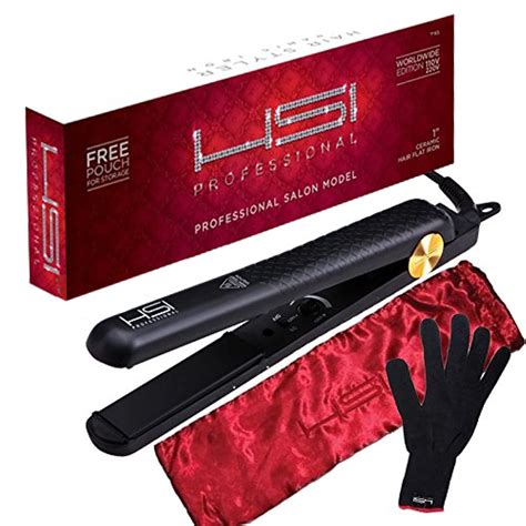 Amazon.com : HSI Professional Ceramic Tourmaline Ionic Flat Iron Hair ...