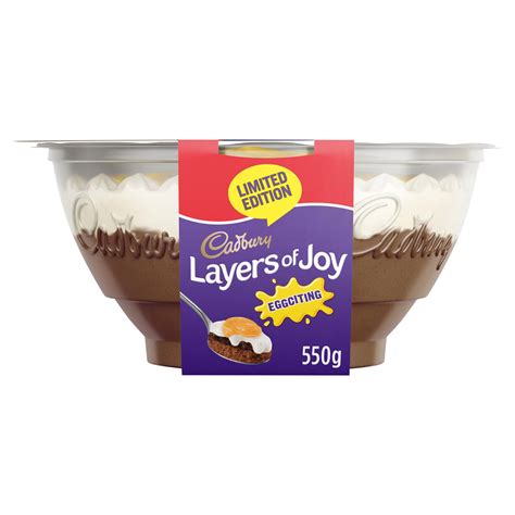 Cadbury Layers of Joy Limited Edition Chocolate Trifle Dessert 550g | Dessert Yogurt | Iceland Foods