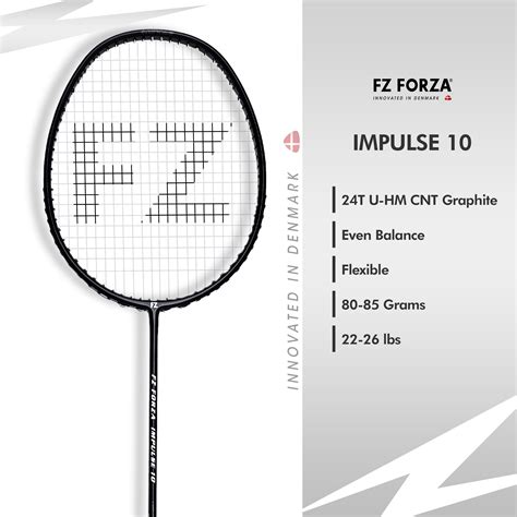 FZ Forza IMPULSE 10 Strung Badminton Racket (3U, G4) – Affordable ...