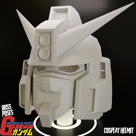 STL file GUNDAM WING - COSPLAY HELMET FULL 🤖 ・3D printer model to ...