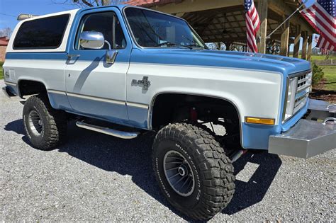 87 Chevy Blazer 1987 Chevrolet Blazer · Silverado