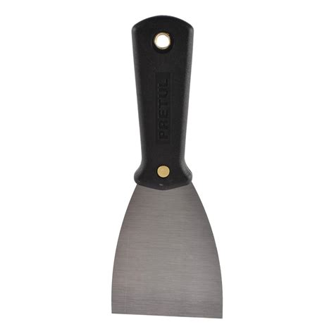 ESPÁTULA RÍGIDA 3 PULGADAS ACERO PRETUL | The Home Depot México