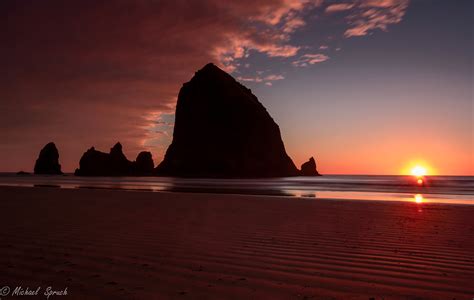 Stormy weather in Cannon Beach, Oregon on Behance