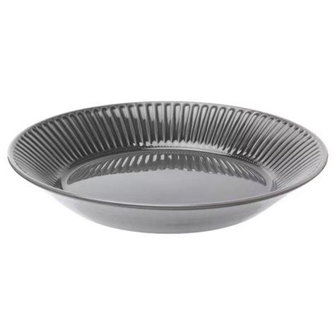 IKEA STRIMMIG Serving plate, stoneware grey, 29 cm. | Digital Shoppy ...