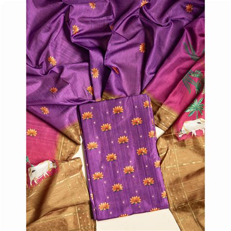 SEMI TUSSAR PICHWAI 2 PIECE SET - SourceItRight