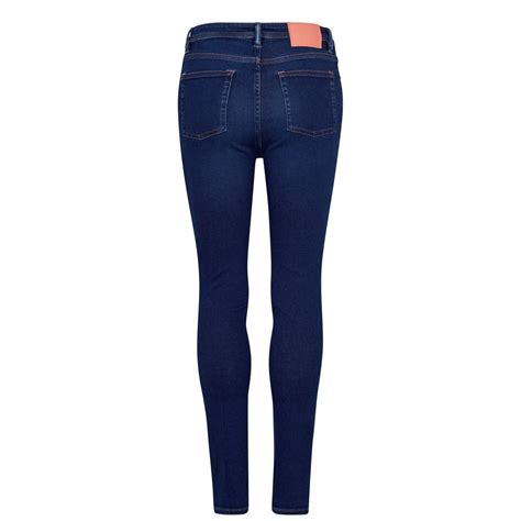 ACNE STUDIOS | Peg Skinny Jeans | Women | Dark Blue | Flannels