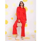 Royal Blue Linen Co-ord Set - Set of 2