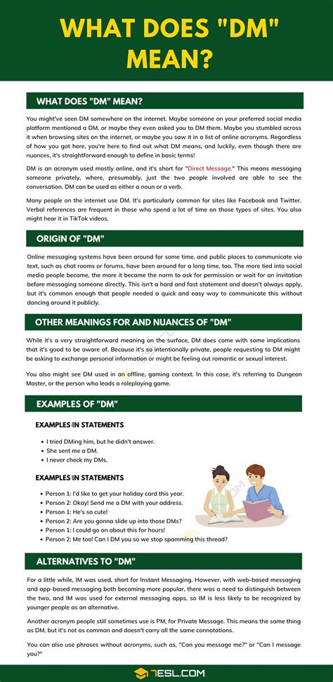 What Does Slide In My Dm Mean at Gayle Poston blog