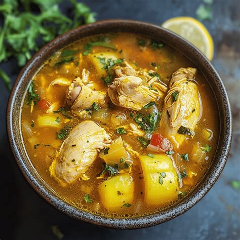 Cuban Chicken Soup (Sopa de Pollo Cubana)