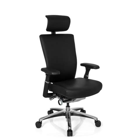 NOVA | Leder - Profi Bürostuhl