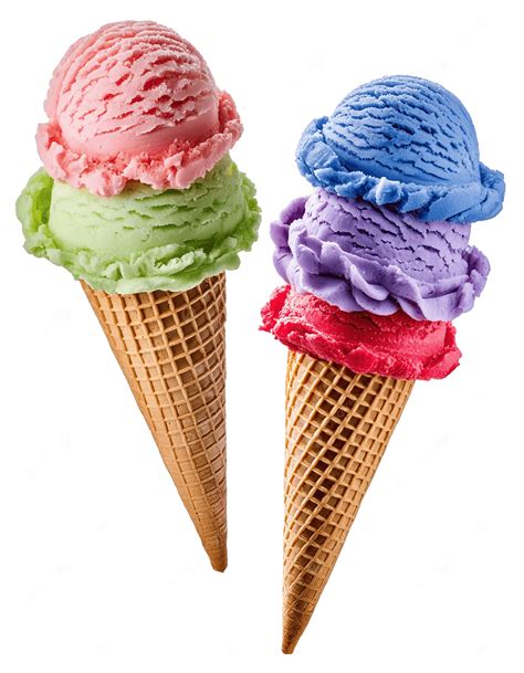 Colorful Ice Cream Cones, Ice Cream Cone, Colorful Ice Cream, Ice Cream ...