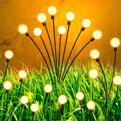 Solar Powered Firefly Lights: The Ultimate Waterproof Garden Lighting ...