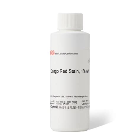 CONGO RED AMYLOIID STAIN - Medical Chemical Corporation