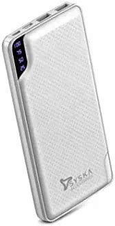 Syska 10000 mAh Power Bank (Pristine White, Lithium Polymer) - Price ...