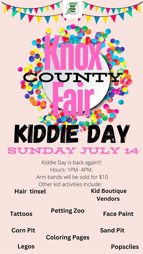 Knox County Kiddie Day at the Fair - Vincennes/Knox County VTB