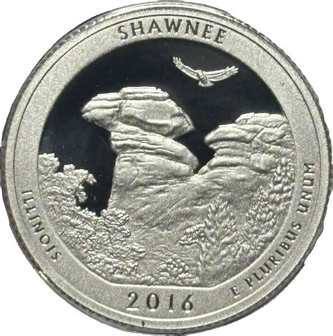¼ Dollar "Washington Quarter" (Shawnee National Forest, Illinois ...