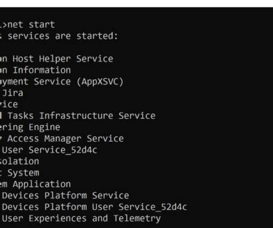 Image result for How to Use Net Start Command