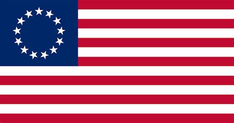 Betsy Ross Flag Illustration vectorielle de drapeau de qualité ...