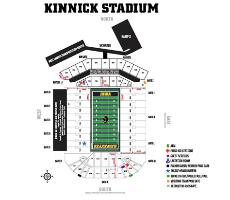 Kinnick Stadium Seating Chart 2019