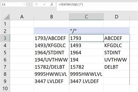 How to Split String in Excel 的图像结果