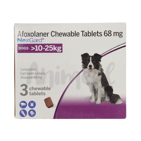 AnimealNEXGARD (10-25KG) DOG TABLET - Upto 15% Off - Ani...