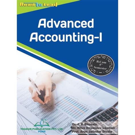 Advanced Accounting- I B.Com 5 semester for Pune University by Thakur ...
