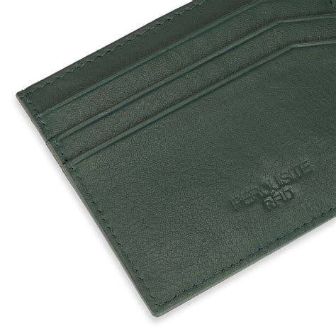 Perquisite Centurion Bottle Green Card Case Men's Wallet – PERQUISITE