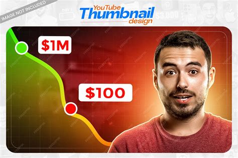 Youtube thumbnail design psd thumbnail template | Premium PSD