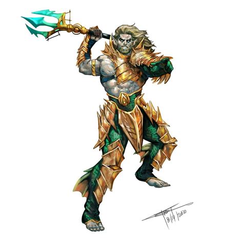 Frost Llamzon on Instagram: “Arthur, King of Atlantis. Lawful Good ...