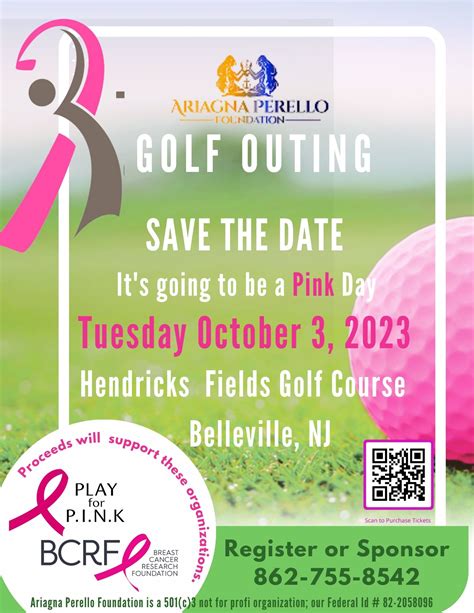Ariagna Perello Foundation Golf Outing - Play for P.I.N.K.