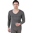 Buy HAP Men Quilted Thermal : Vneck Top (Dark Grey) | Winter Essentials ...