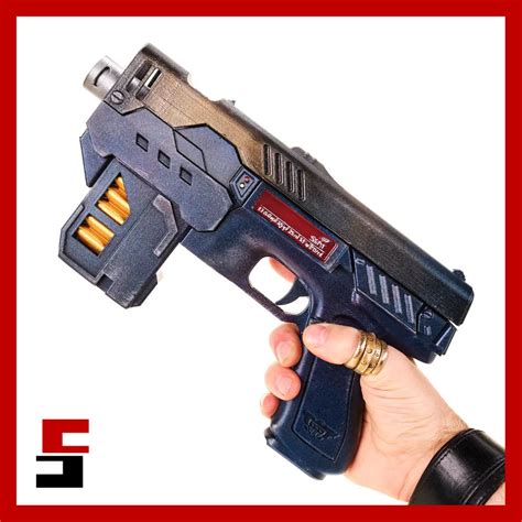 🧑‍⚖️ Lawgiver MK II Judge Dredd 2012 Pistol Gun Prop Replica・ 3D File ...
