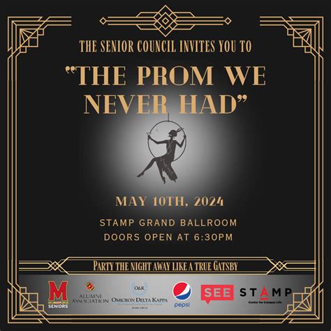 The Prom We Never Had | Adele H. Stamp Student Union