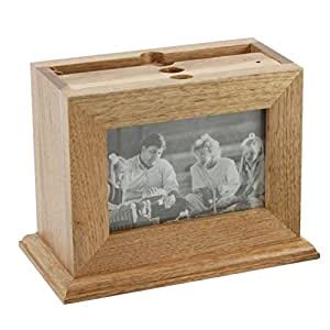 Wooden Photo Box - 72 Photo Album and 6x4 Photo Frame: Amazon.co.uk: Kitchen & Home