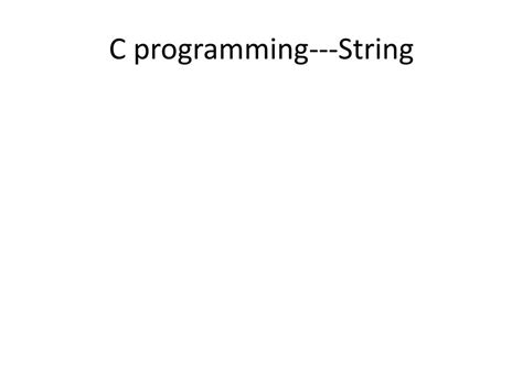Image result for Jenny Lecture On C Programming 63 String
