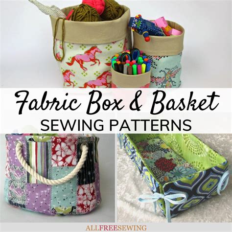Fabric Basket Free Sewing Pattern at Arthur Popp blog