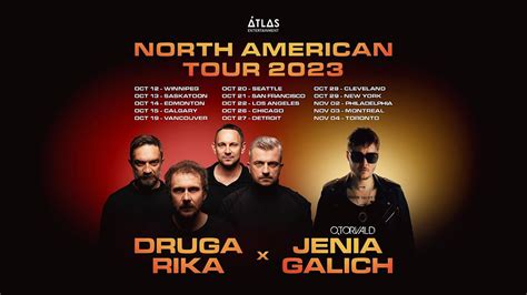 Druga Rika x Jenia Galich - Cleveland - North American Tour 2023, TBA ...