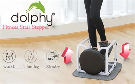 Buy Dolphy Fitness Stair Stepper with LCD Monitor, Portable Twist Stair ...