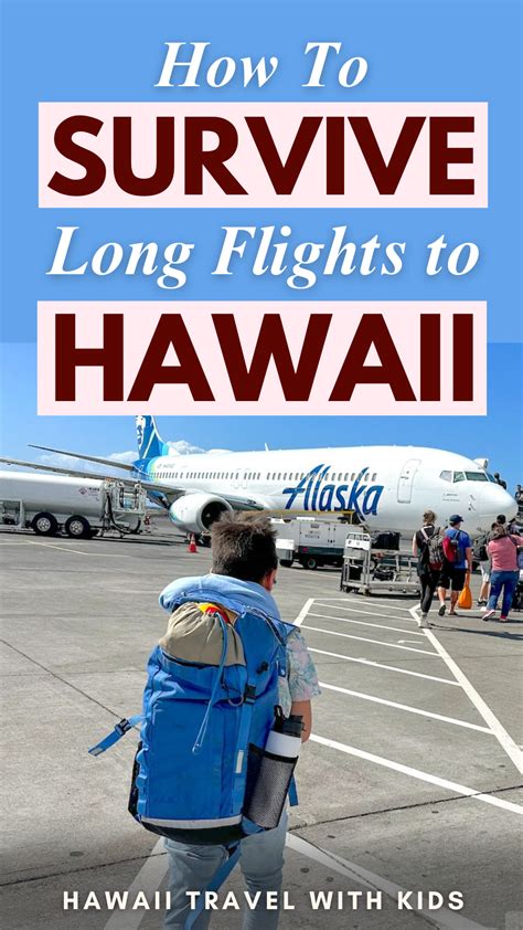 Flying with Kids: How to Survive Long Flights to Hawaii! | Flying with ...