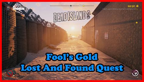Dead Island 2 Fool’s Gold lost and found quest guide - FuzionByte.com