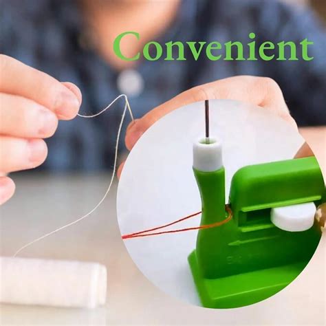 Image result for How to Use Automatic Needle Threader Device
